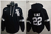 Chicago White Sox 22 Kinz Black Nike All Stitched Pullover Hoodie,baseball caps,new era cap wholesale,wholesale hats